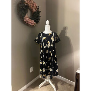 Women's Hailey & Co. Dress, S,‎ Black and Yellow